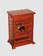 Picture of 16 Bottle Floor Standing Rack