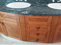 Picture of Bathroom Cabinet renovation. 1