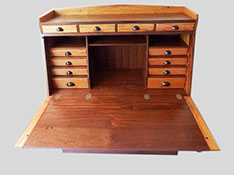 Picture of our Glim Drop Front Writing Desk 3