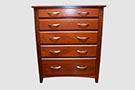 Picture of Jarrah Tall Boy Chest