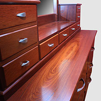 Picture of Jarrah Dressing Table Chest 1