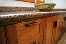 Picture of Single Basin Bathroom Cabinet with Granite top. 2