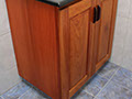 Picture of Single Basin Bathroom Cabinet with Granite top. 3