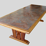 Picture of Lanai dining table with stone insets