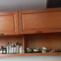 Picture of Spice Rack Cabinet Open