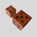 Picture of Wooden Dice 2
