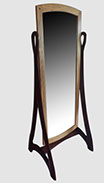 Picture of Paree Cheval Mirror front