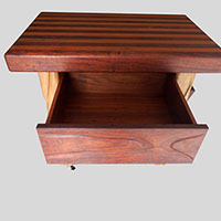 Picture of Work Station - Butchers Block showing drawer