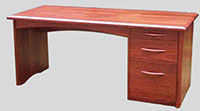 Picture of our Single Pedestal Desk