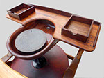 Picture of a Working Wooden Potters Wheel 5